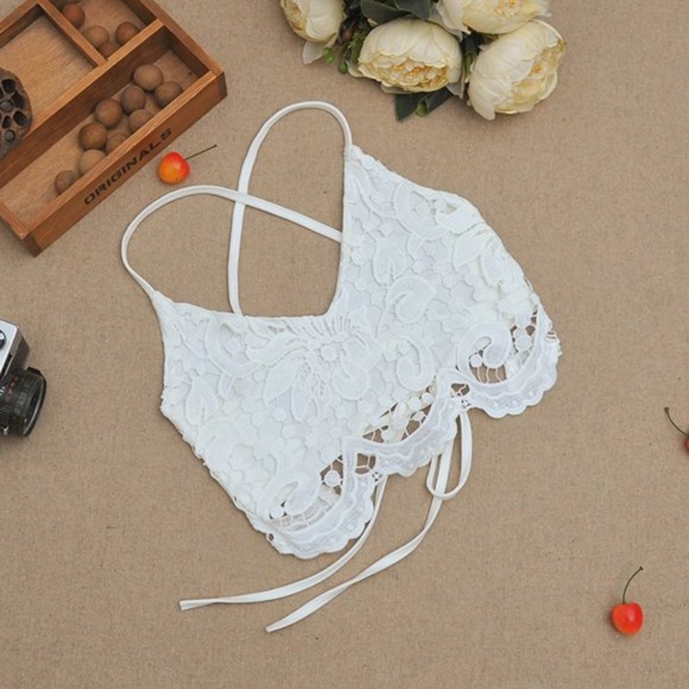 SALE 2pc/Lot Small Summer Crop Top Bikini Swimsuit - Picture 8 of 9